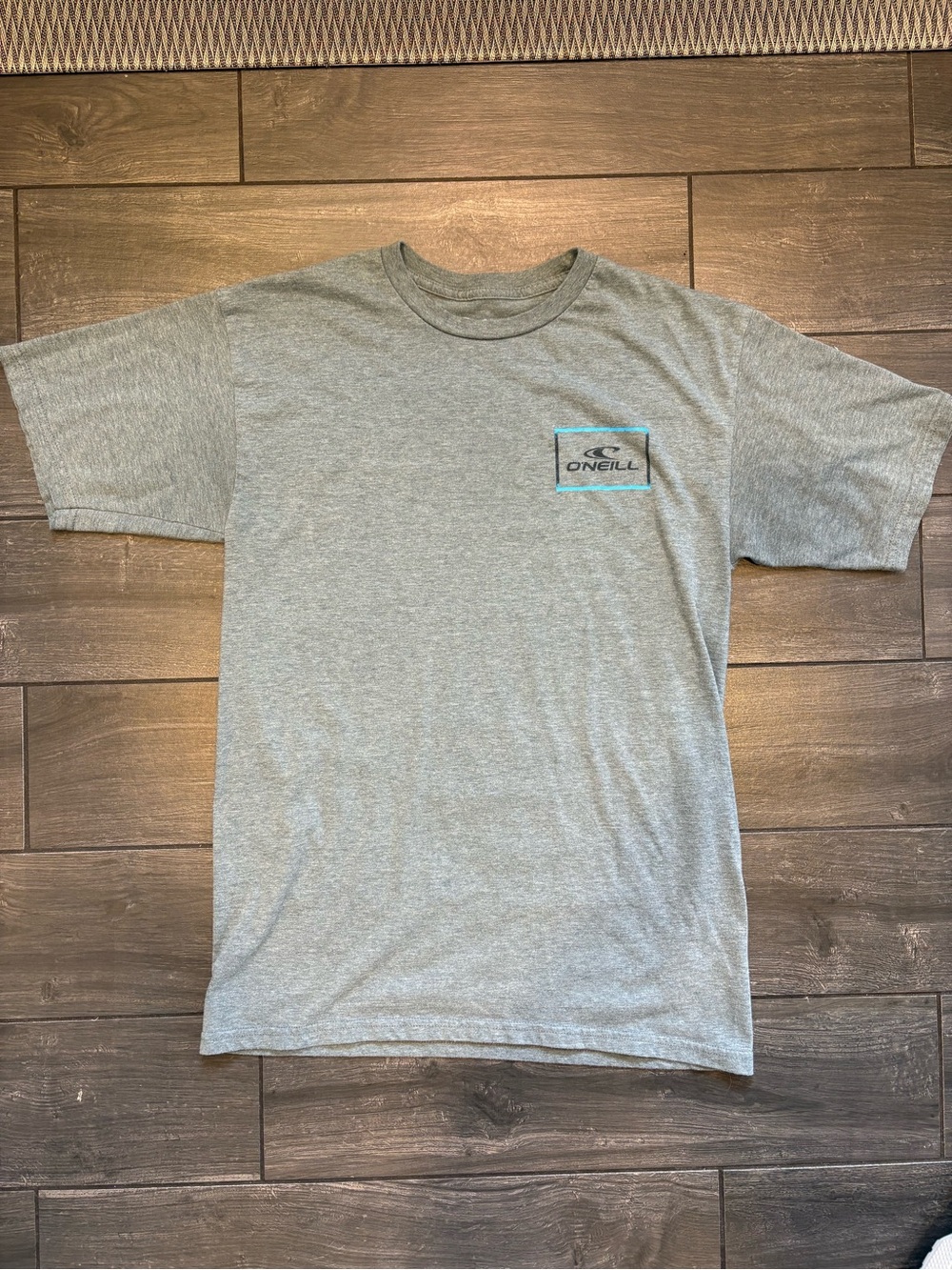 O'Neill Men's Light Heather Gray Pocket Logo Tee